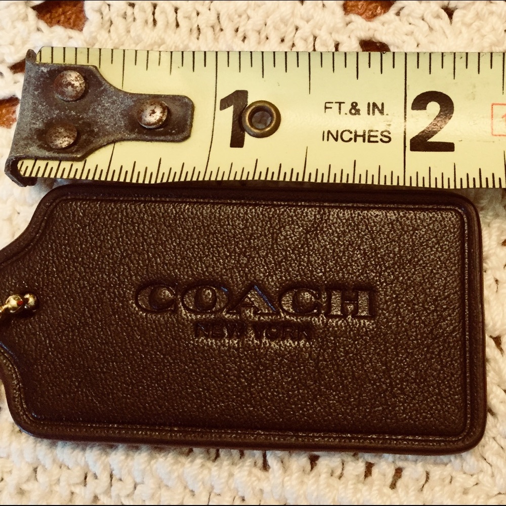 NWOT 💥Coach Hang Key Tag Reduced Price - Picture 4 of 4
